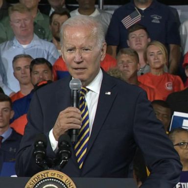 VIDEO: Biden focuses on economy in Ohio speech