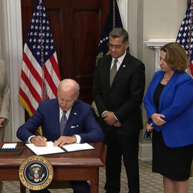 VIDEO: Biden signs executive order aimed at protecting abortion access