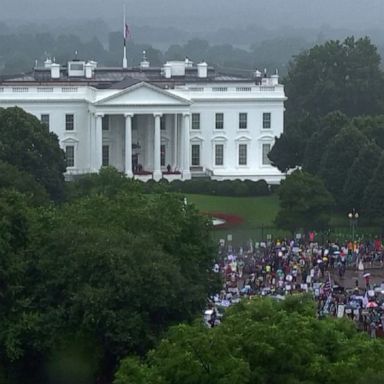 The Women’s March is pressuring the president to declare a national emergency, which they say will allow the administration to "utilize additional flexibilities.” 