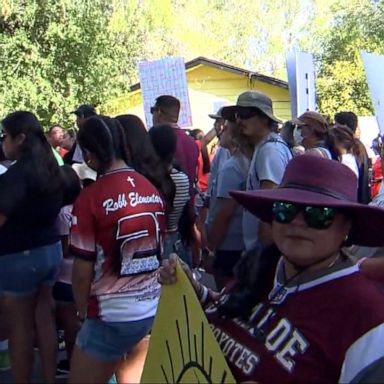 PHOTO: The Uvalde, Texas, community has called for the release of a 77-minute video from the school hallway's surveillance cameras. So far, only still images have been provided.