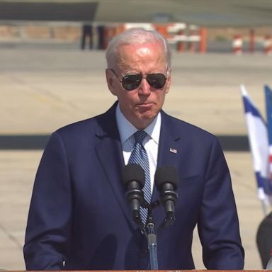 VIDEO: ABC News Live: Biden delivers remarks in Israel at start of Middle East tour