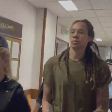 VIDEO: Brittney Griner back in court after pleading guilty to drug charges 