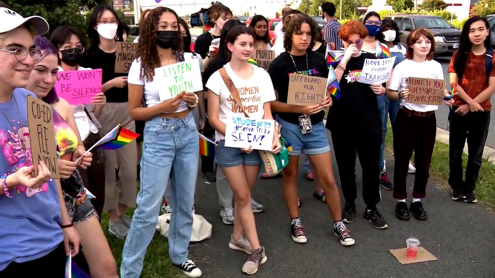 Hd Popcorn American Sex Vuedioes - Virginia students protest for sex ed reform - Good Morning America