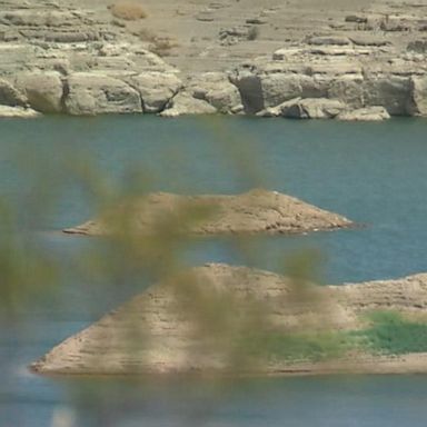 VIDEO: Lake Mead drops to record-low water levels amid dangerous drought conditions 