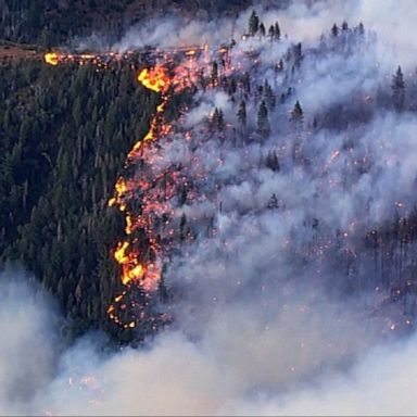 The Oak Fire, which sparked in Mariposa County Friday afternoon, has forced more than 6,000 people to evacuate. 