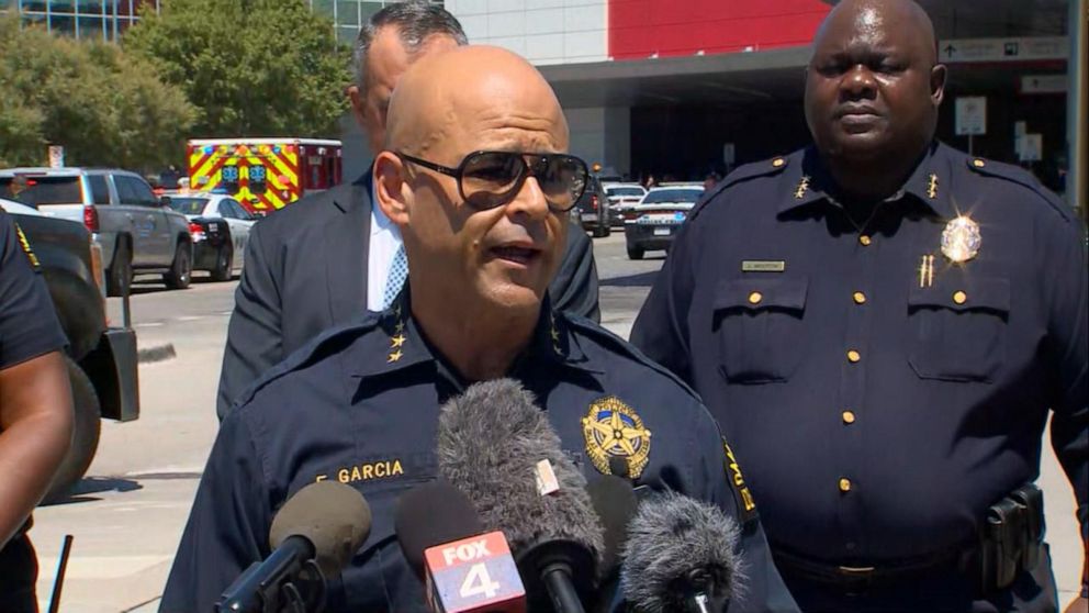 Video Police provide update after report of shots fired at Dallas Love ...