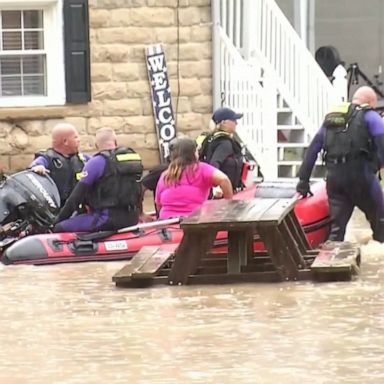 Scientists said record rainfall combined with the topography of eastern Kentucky contributed to the deadly flooding.