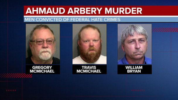 Ahmaud Arbery's murderers to be sentenced Monday for federal hate crimes