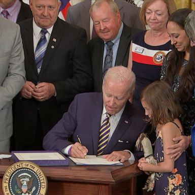 VIDEO: President Biden signs Honoring Our PACT Act into law