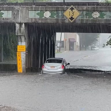 Louisiana, Mississippi and Alabama are expected to receive 3 to 5 inches of rain over the next 48 hours.