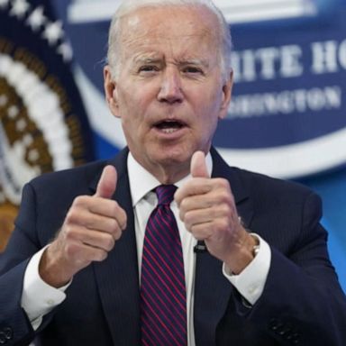 PHOTO: VIDEO: President Biden discusses the latest jobs report, American Rescue Plan