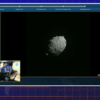 VIDEO: NASA spacecraft successfully collides with asteroid 