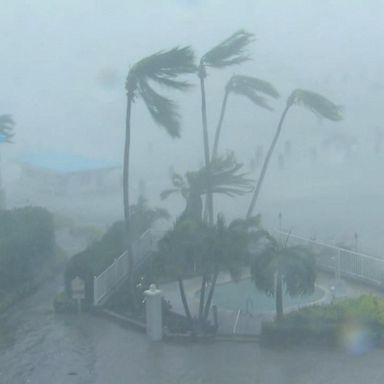 VIDEO: Hurricane Ian's eye moves ashore in southwest Florida