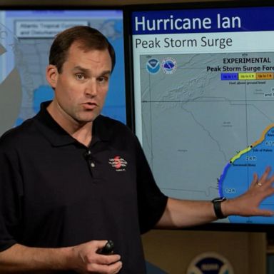 VIDEO: Hurricane Ian approaches the coast of South Carolina