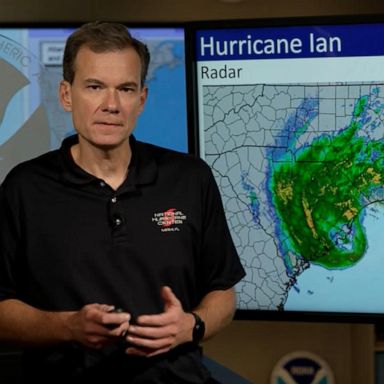 VIDEO: Hurricane Ian makes landfall in South Carolina