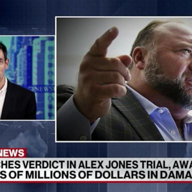 Jones was ordered to pay hundreds of millions of dollars to 15 plaintiffs defamed by him when the InfoWars host called the 2012 Sandy Hook Elementary School shooting a hoax.