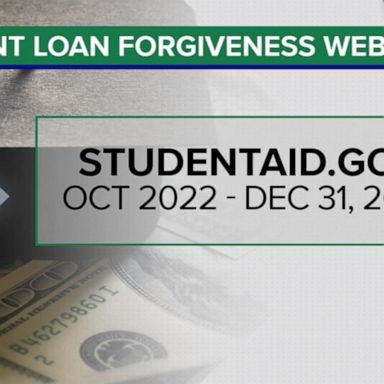 VIDEO: ABC News Live: Biden rolls out student loan forgiveness application