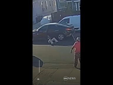 WATCH: Great-grandmother uses cane to save neighbor from violent purse snatching