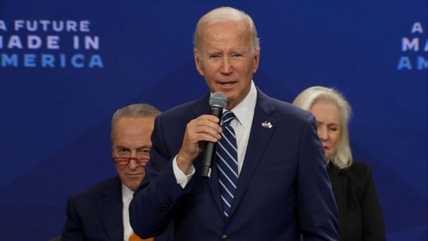 Video Biden says GOP-led Congress would increase inflation - ABC News