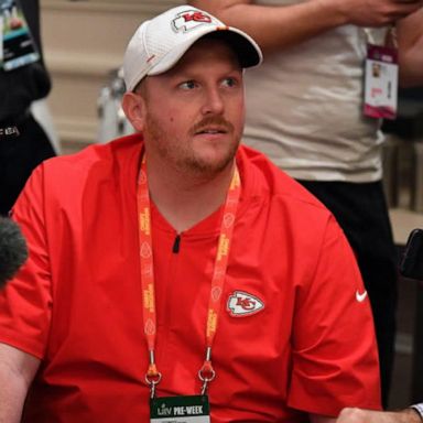 Former Kansas City Chiefs assistant coach Britt Reid was sentenced to three years in prison for a drunk driving crash that injured five people, including one child severely, according to an attorney for the victims.