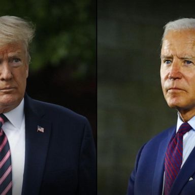 VIDEO: ABC News Live: Biden, Trump hit campaign trail to make case for their parties