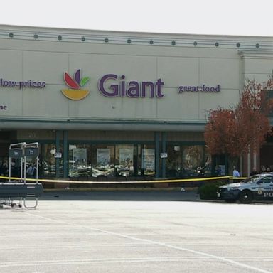 An alleged shoplifter and a store security guard died after exchanging gunfire in a Giant grocery store in Oxon Hill, Maryland, Friday morning, according to police. 