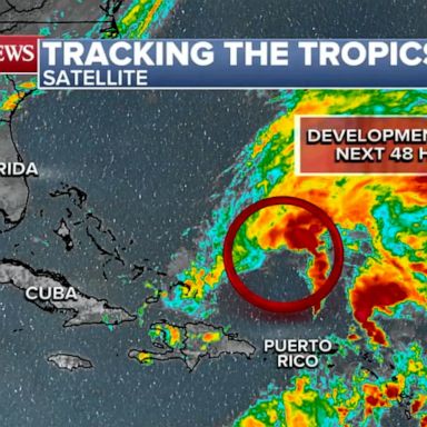 The National Weather Service warned that Subtropical Storm Nicole could be as strong as a hurricane when it nears Florida later this week.