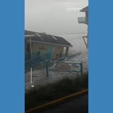 VIDEO: Building collapses into ocean as Tropical Storm Nicole nears Florida’s eastern coast