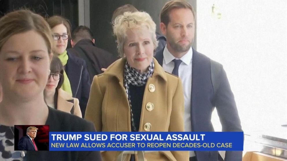 Video E. Jean Carroll Files New Lawsuit Against Donald Trump - ABC News