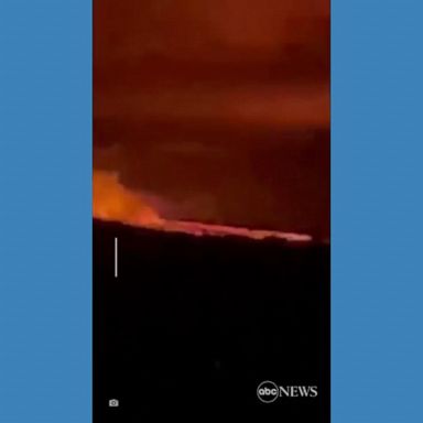 VIDEO: World's largest active volcano erupts in Hawaii