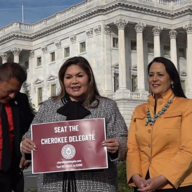 VIDEO: Cherokees ask US to make good on treaty promise: a seat in Congress