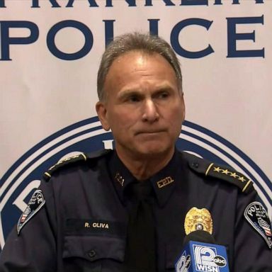 Franklin Police Chief Rick Oliva discusses the arrest of Timothy Olson, 52, who has been charged with kidnapping, identity theft and burglary. 