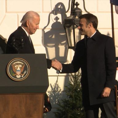 VIDEO: ABC News Live: Biden, Macron kick off first state visit