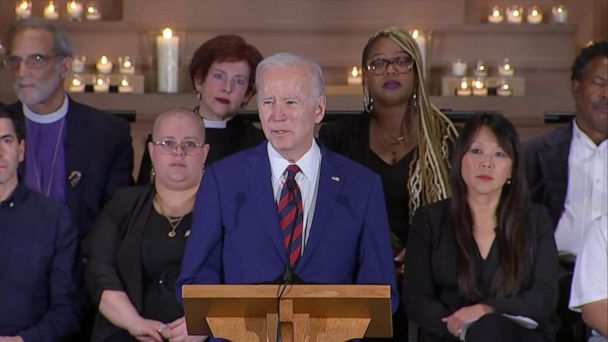 Video Biden Joins Gun Violence Victims At Vigil - ABC News