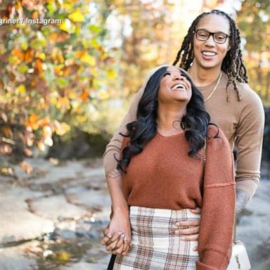 VIDEO: Brittney Griner reunites with wife Cherelle upon return to US