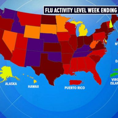 VIDEO: Flu and COVID-19 cases rising ahead of holidays 