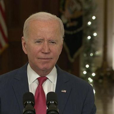 VIDEO: 'Wish you and your family peace, joy, health and happiness': Biden