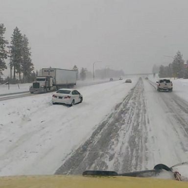 VIDEO: Major winter storm brings winds, snow and freezing temperatures across the country