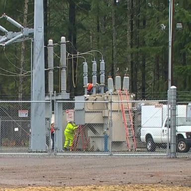 VIDEO: ABC News Live: Thousands lose power in Washington state after attacks on power grid