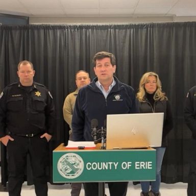 VIDEO: Erie County officials give update on impact of deadly winter storms