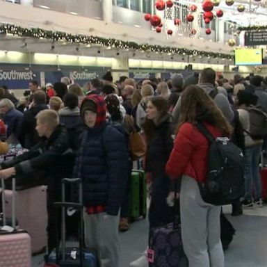 Some travelers blamed delays on staffing issues rather than the weather.