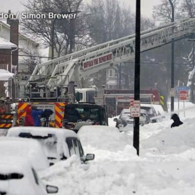 VIDEO: 'Blizzard of the century' leaves Buffalo digging out of several feet of snow 