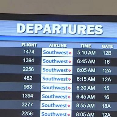 VIDEO: ABC News Live: Southwest under investigation for mass flight cancellations 