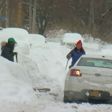 VIDEO: Buffalo concerned about flooding as temperatures rise after blizzard 