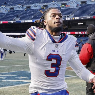 VIDEO: Buffalo Bills player Damar Hamlin suffers cardiac arrest during Monday Night Football