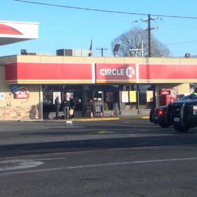 The shooting occurred early Tuesday at a Circle K convenience store and gas station in Yakima, Washington. 