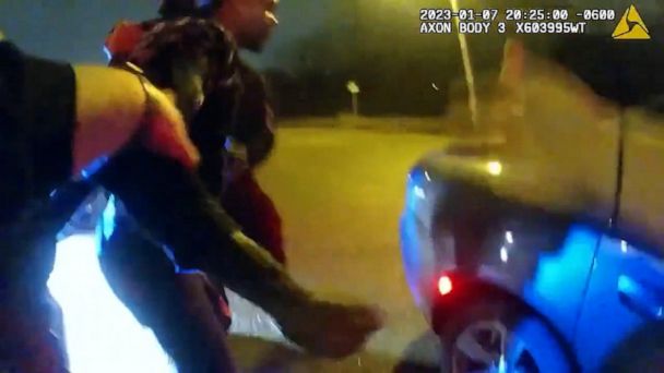 Video Body Camera Footage Released Of Tyre Nichols Beating ABC News