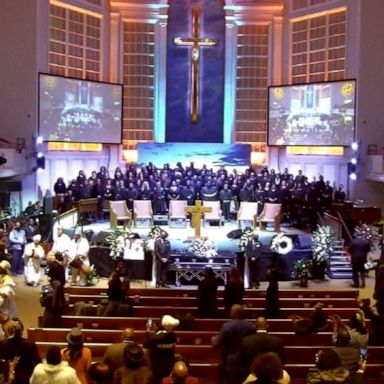 The Rev. Al Sharpton, Vice President Kamala Harris and the families of other Black Americans killed by police gathered in Memphis on Wednesday to bid final farewells to Tyre Nichols.