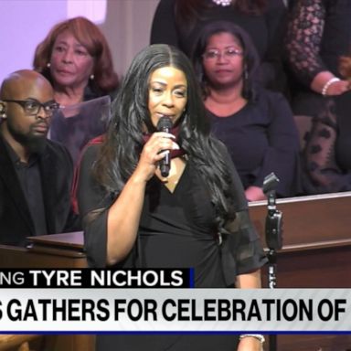 Tiffany Rachal, whose son, Jalen Randle, was shot and killed by an officer in Houston last year, said, “I’m here to offer my condolence to you.”