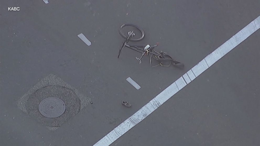 Video California cyclist hit by car, fatally stabbed by driver: Police ...